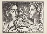 Jeunesse (Youth) by Pablo Picasso, 1950, Lithograph, on Arches paper (without watermark), with full margins (deckle on all sides),, sold Apr 2013