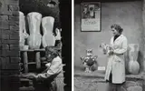 Philippe Halsman, Picasso's Kiln; and Picasso's Ceramic Assistant