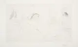 Pablo Picasso, Raphaël et la Fornarina. VII: le Pape est là, assis, pl. 302 from 347 Series, 1968, Etching, on Rives paper, with full margins,