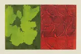 Marylyn Dintenfass, Duo Duet IV, 2000, Monotype in colors, on wove paper, with full margins,