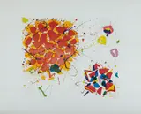 Sam Francis, Senza Titolo II, 1987, Aquatint, etching and drypoint in colors, on Fabriano paper, with full margins,