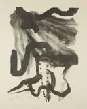 Willem de Kooning, Woman with Corset and Long Hair, 1971, Lithograph, on Akawara paper, with full margins,
