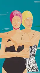 Eleuthera by Alex Katz, 1999, Screenprint in colors, on Rives paper, the full sheet,, sold Apr 2013