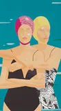 Alex Katz, Eleuthera, 1999, Screenprint in colors, on Rives paper, the full sheet,