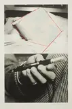 Man and Woman in Bed, Obliterated; Hand Holding Fountain (The thing to be concealed), from A Suite of Five Lithographs for Tristram Shandy by John Baldessari, 1988, Lithograph in colors, on T.H. Saunders Waterford paper, with full margins,, sold Apr 2013