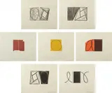 Robert Mangold, Seven Original Woodcuts; and Prints 1968-1998 (the Catalogue Raisonne by Amy Baker Sandback)