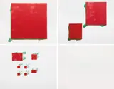 Mario Merz, Il numero ingrassa (come) i frutti d'estate e le foglie abbondanti...1,1,2,3,5,8,13,21,34,55,, 1974, The complete set of four lithographs, on heavy wove paper, with full margins,