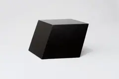 Tony Smith, New Piece, 1966, Black lacquer on wood,
