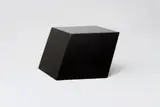 Tony Smith, New Piece, 1966, Black lacquer on wood,