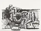 Philip Guston, Elements, 1980, Lithograph, on Arches 88 paper, with full margins,