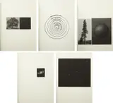 Vija Celmins, The View, 1985, The complete set of five mezzotints, on Rives BFK paper, with full margins (some printed two to a sheet), bound (as issued), with poetry by Czeslaw Milosz, text in letterpress on Twinrocker handmade paper,