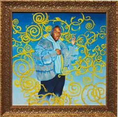Passing/Posing by Kehinde Wiley, 2003, Pigment print, on wove paper, the full sheet, contained in original artist selected frame,, sold Apr 2013