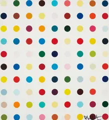 Opium by Damien Hirst, 2000, Lamda print in colors, on Fijicolor Professional paper, the full sheet,, sold Apr 2013