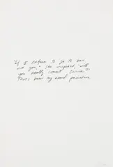 Inside World by Richard Prince, 1989, The complete set of one artist's book with original artwork comprised of black ink, on wove paper, with full margins,, sold Apr 2013