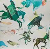 Robert Rauschenberg, Star Quarters I, 1971, Screenprint in colors, on mirrored Plexiglas, the full sheet,