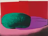 Andy Warhol, Watermelon, from Space Fruits: Still Lifes portfolio, 1979, Screenprint in colors, on Lenox Museum Board, the full sheet,