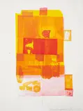 Robert Rauschenberg, Romances (Pomegranate), from Romances series, 1977, Lithograph in colors, on Koller HMP paper, with full margins,
