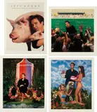 Jeff Koons, Art Magazine Ads portfolio, 1988-89, The complete set of four offset lithographs in colors, on Simpson Ragcote paper, with full margins,