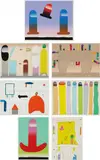 Sadamasa Motonaga, [7 Silkscreens]