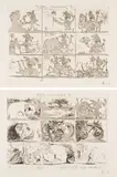 Pablo Picasso, Sueño y mentira de Franco I; and II (Dream and Lie of Franco I; and II), 1937, The set of two etchings with aquatint, on Montval paper, with full margins,