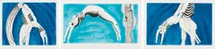 Louise Bourgeois, Triptych for the Red Room, 1994, The complete set of three aquatints with etching in colors, on Hahnemühle paper, with full margins,