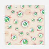 Jellyfish Eyes Cream by Takashi Murakami, 2001, offset lithograph in colors, sold Jan 2026
