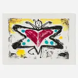 Jaune Quick–to–See Smith, Butterfly, 1996, monoprint