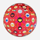 Flowerball (3D) - Red Ball by Takashi Murakami, 2013, offset lithograph in colors, sold Jan 2026