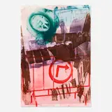 Robert Rauschenberg, Storyline (from the Ground Rules series), 1997, intaglio in colors on Arches En Tout Cas