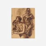Pavel Tchelitchew, The Actors/The Authors, 1932, watercolor on paper