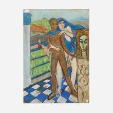 Edward Wolfe, North African Dream, 1930, pastel on board