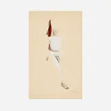Yiannis Nomikos, Adorned African, 1989, graphite, correction fluid and ink on paper with embossing