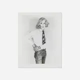 Christopher Makos, Andy Warhol (Altered Image), 1981, gelatin silver print