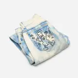 Keith Haring, Jeans with drawing, 1988, permanent marker on denim