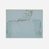 Paul Cadmus, Self Portrait, Study for David and Goliath/Ralph McWilliams