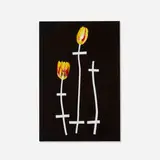 Unglee, Tulipe (from the Éludienne series), 1991, Cibachrome print from Polaroid Type 35 PolaChrome film
