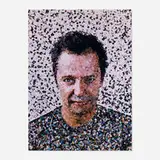 Vik Muniz, Self-Portrait (from the Pictures of Magazines series), 2003, dye destruction print mounted to Sintra