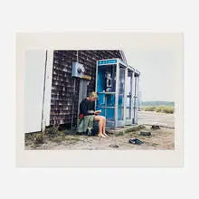 Mitch Epstein, Menemsha I, Martha’s Vineyard, Massachusetts, 1982, dye transfer print