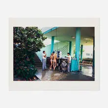Mitch Epstein, Miami Beach II, Florida, 1976, dye transfer print
