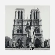 Kwong Chi Tseng, Notre Dame, Paris, France, gelatin silver print