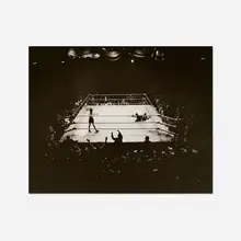 Max Yavno, Knockout, gelatin silver print