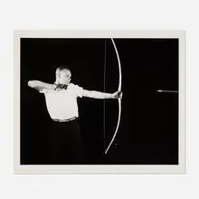 Harold Eugene Edgerton, Ouch! (Archery) (from the Ten Photographs series), gelatin silver print