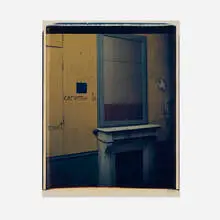 Georges Rousse, Sans titre (from the Paris, Maison Européenne de la Photographie series), unique large-format Polaroid Polacolor print