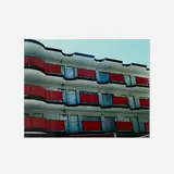 Dan Graham, Motel, 1975, Cibachrome print