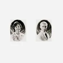 Untitled (Doctor and Nurse) (diptych) by Cindy Sherman, 1980-87, gelatin silver print, sold Dec 2025