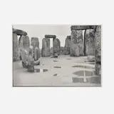 Paul Caponigro, Stonehenge in Rain
