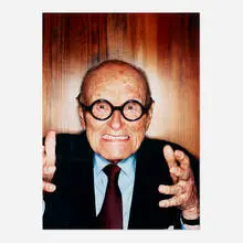 David LaChapelle, Philip Johnson: Architecture, 1999, digital C-print mounted to acrylic