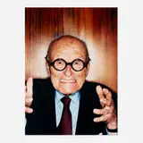 David LaChapelle, Philip Johnson: Architecture, 1999, digital C-print mounted to acrylic