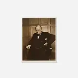 Yousuf Karsh, The Roaring Lion (Portrait of Winston Churchill)