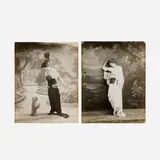 William Henry Fox Talbot, Untitled (Paris), two works, c. 1910, vintage gelatin silver print